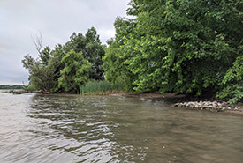Protected islet on the Richelieu River, QC (Photo by NCC)