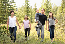 Birch family (Photo courtesy Rocky Mountain Soap Company)