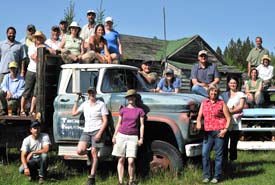 BC Staff at Frolek Ranch (Photo by Tim Ennis)