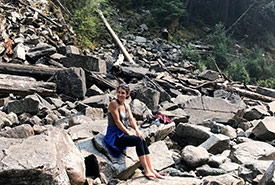 Drew dostaler, NCC's 2019 national conservation engagement intern (Photo courtesy of Drew Dostaler/NCC staff) 