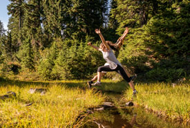 People spending time in nature (Photo by Joe McFarlane/iStock)