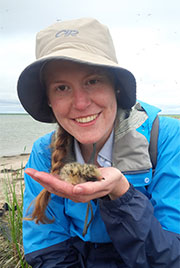 Claire Elliott, NB/PEI summer conservation intern