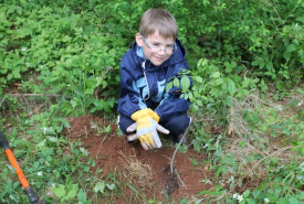 Dmitry Olkinitskiy, Activité bénévole pour la conservation, Baie Verte, N.-B. (Photo par NCC)