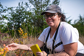Amanda Tracey, coordonnatrice en biologie de la conservation, Centre-est de l'Ontario (Photo de David Coulson)