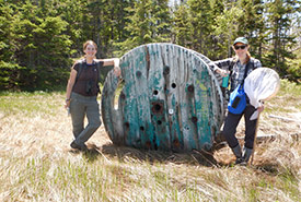 Joanna Hudgins and Claire Elliott (Photo by NCC) 