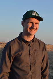 Logan Salm, former communications intern for NCC's Saskatchewan Region (Photo by NCC)